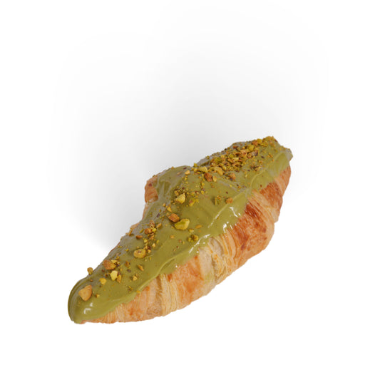 Croissant cu fistic – pufos și cremos