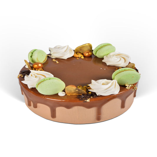 Tort Dubai – fistic, cataif și ciocolata