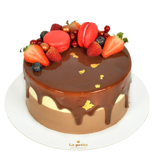 Tort Latte Framboise – fin, dulce-acrișor