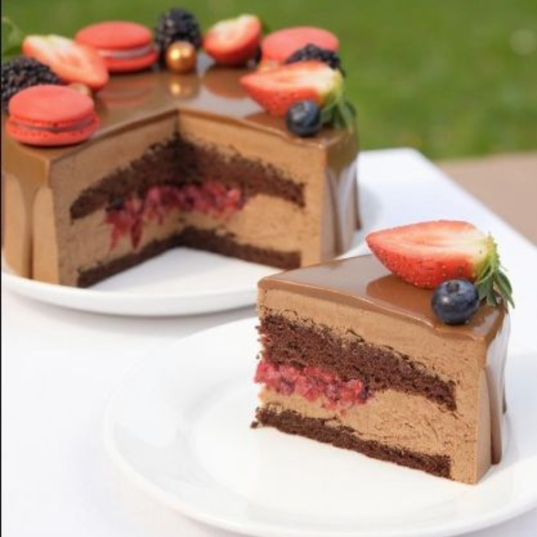 Tort Latte Forêt – ciocolată & fructe fresh