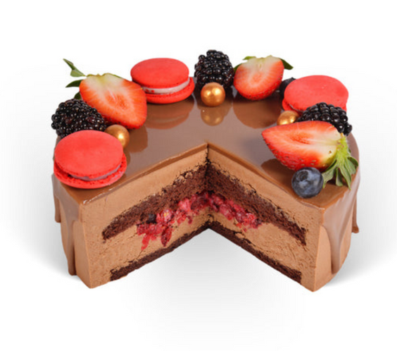Tort Latte Forêt – ciocolată & fructe fresh