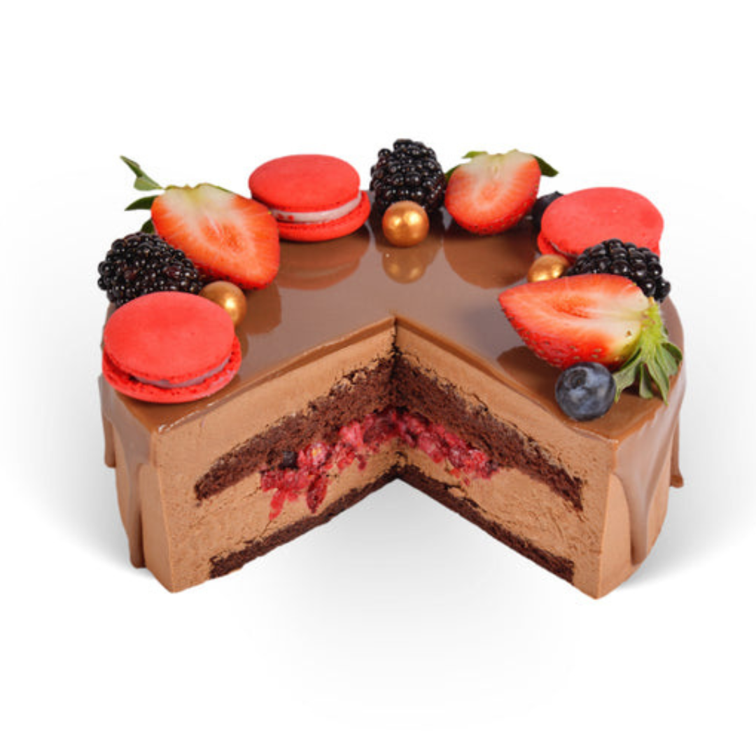Tort Latte Forêt – ciocolată & fructe fresh