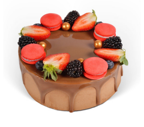 Tort Latte Forêt – ciocolată & fructe fresh