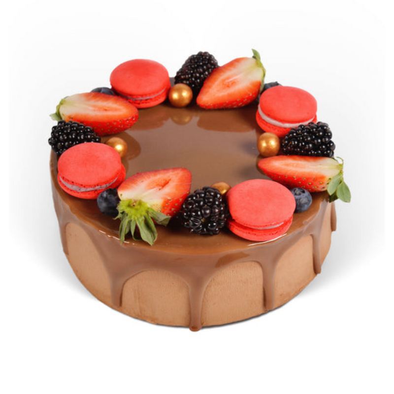 Tort Latte Forêt – ciocolată & fructe fresh