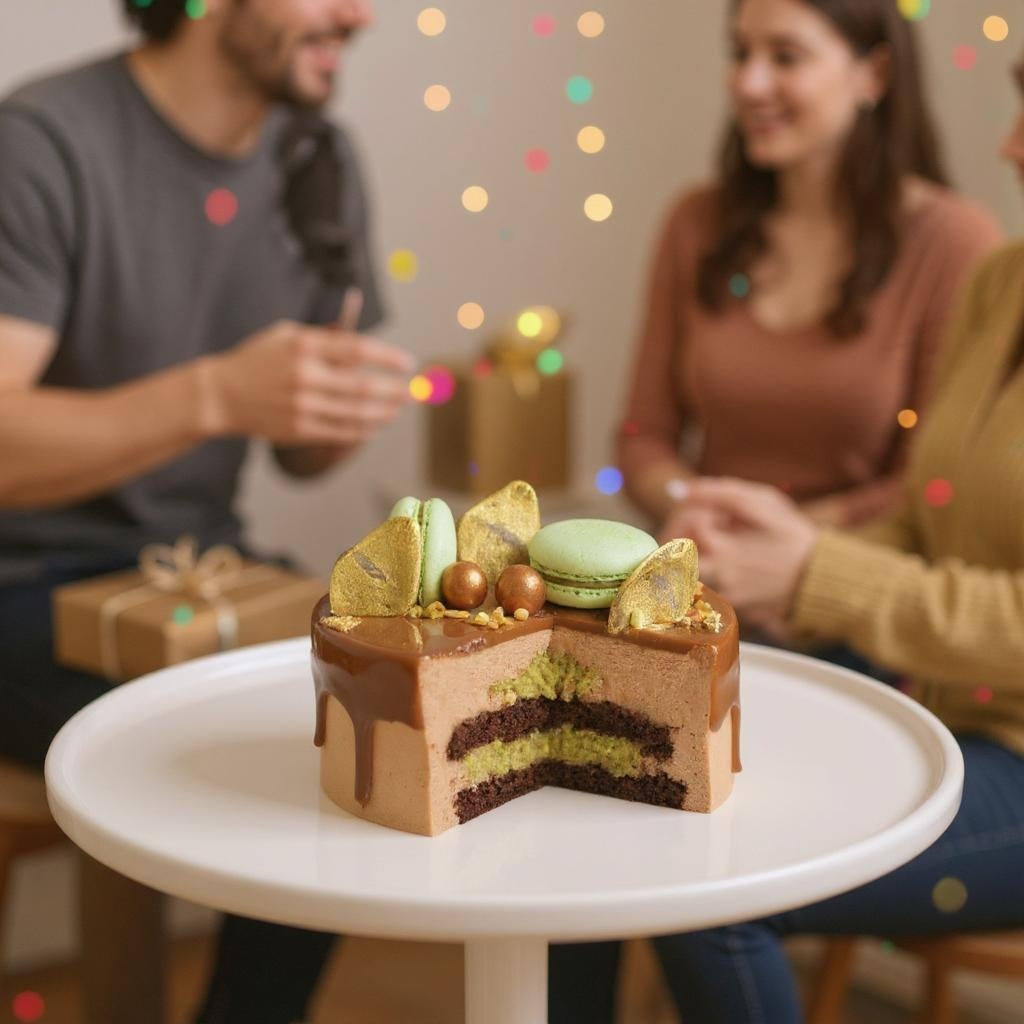 Mini Tort Dubai – cataif & fistic