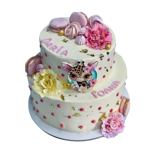 Tort Girafa Florală