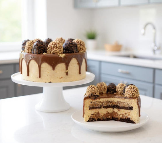 Tort Snickers – caramel, arahide & cremă