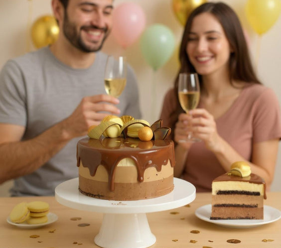 Tort Trois Chocolat – Cannes de ciocolată