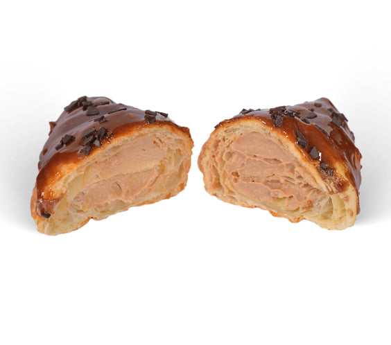 Croissant Ciocolată – pufos, cu cremă ciocolată