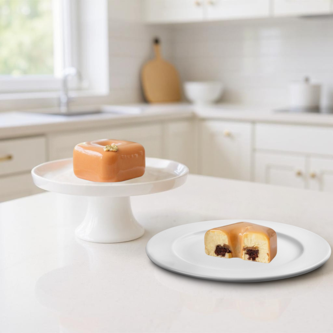 Pecan – caramel, nuci & mousse fin