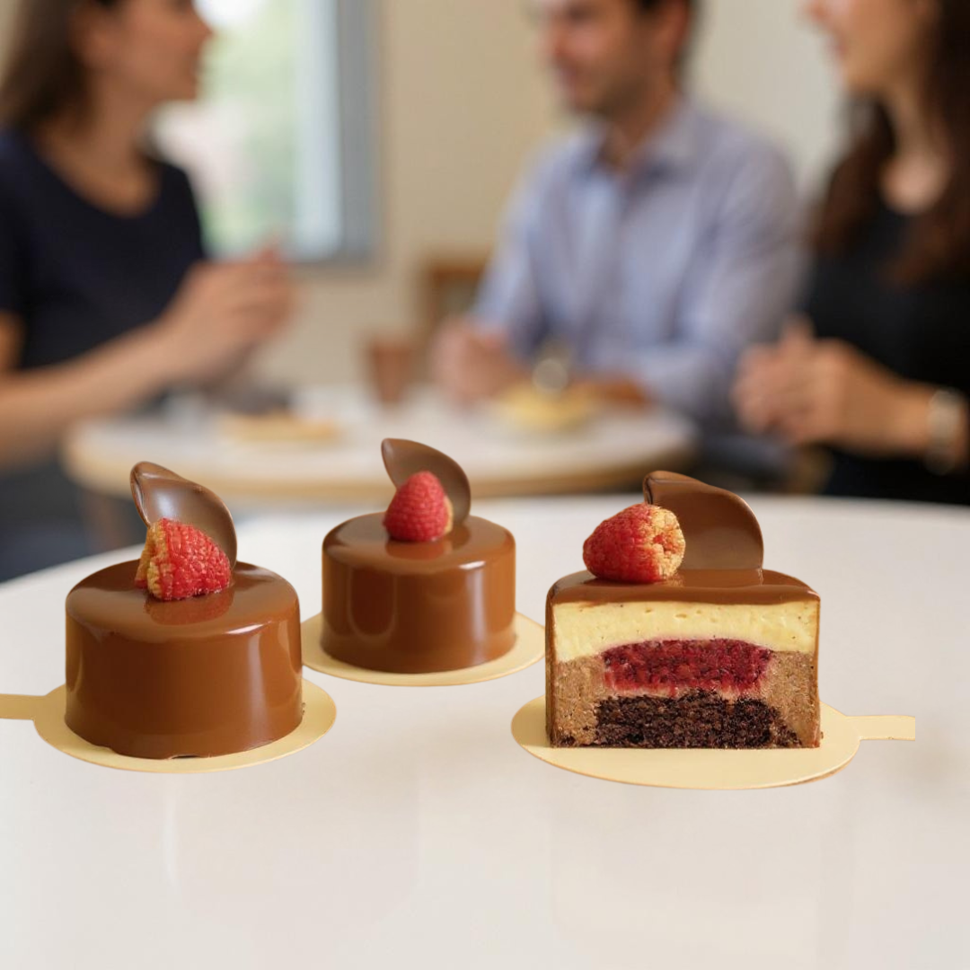 Latte Framboise – vanilie & zmeură