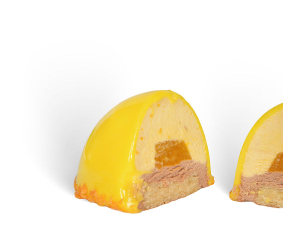 Mango Chocolat – mousse mango & ciocolată