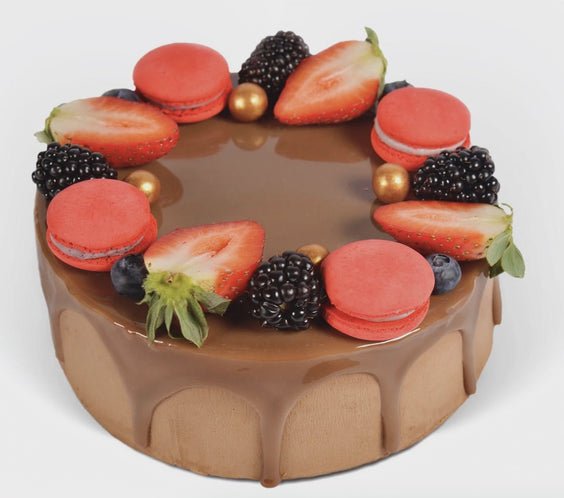 Tort Latte Forêt – ciocolată & fructe fresh