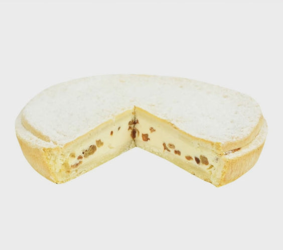 Plăcintă cu brânză dulce & stafide