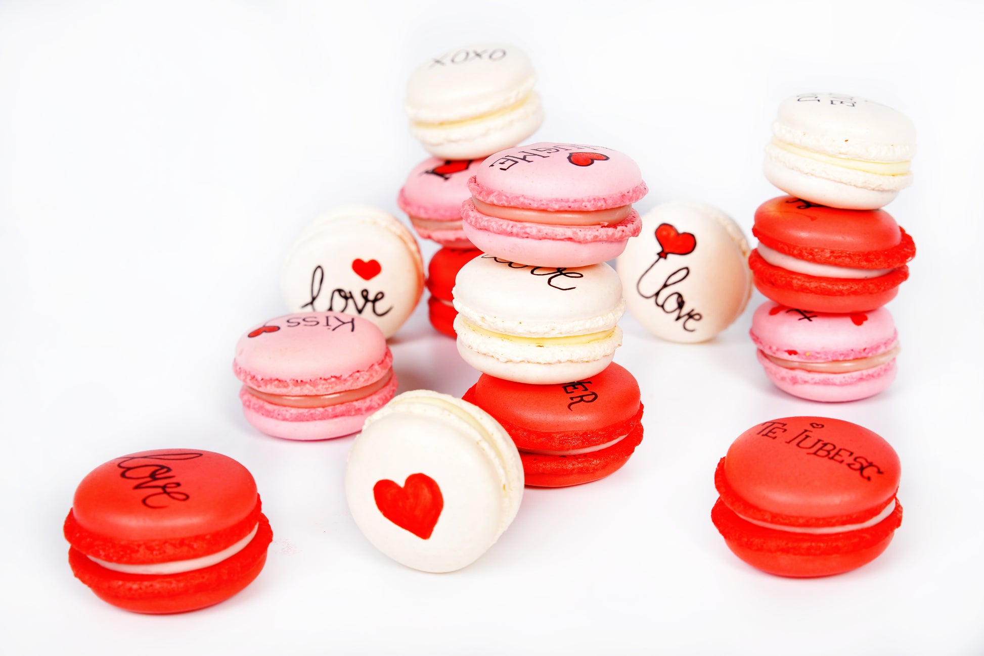Macarons Amour 9 buc