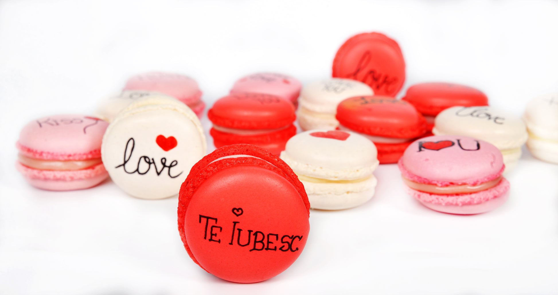Macarons Amour 9 buc