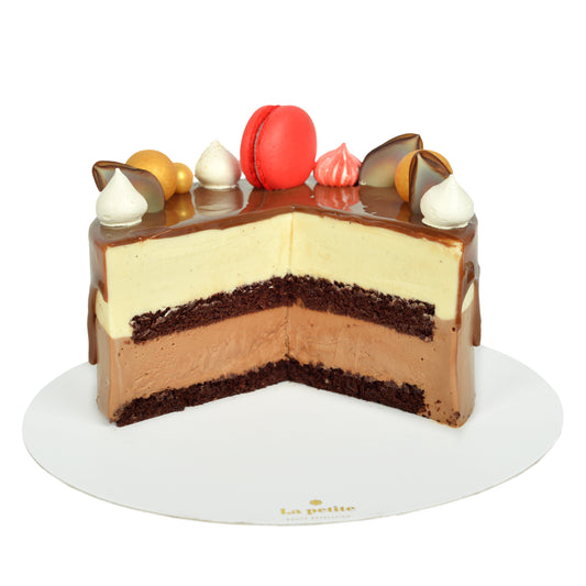 Tort Duo Chocolat