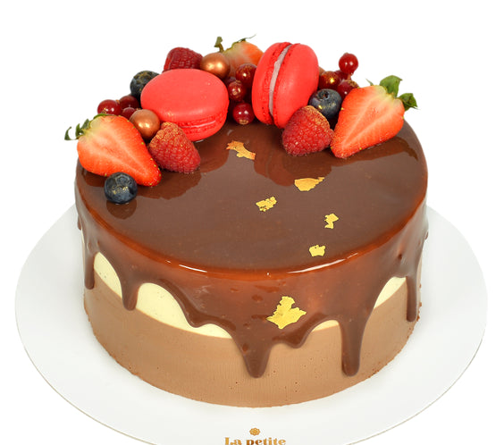 Tort Latte Framboise – fin, dulce-acrișor